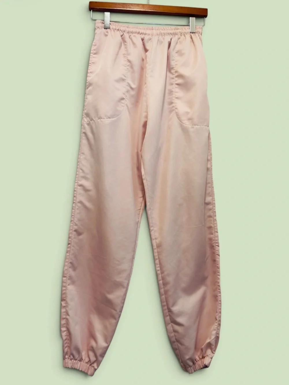 Pants Kids Joggers Pants by Melody Ehsani Baby Pink Color  Size L With Pockets.